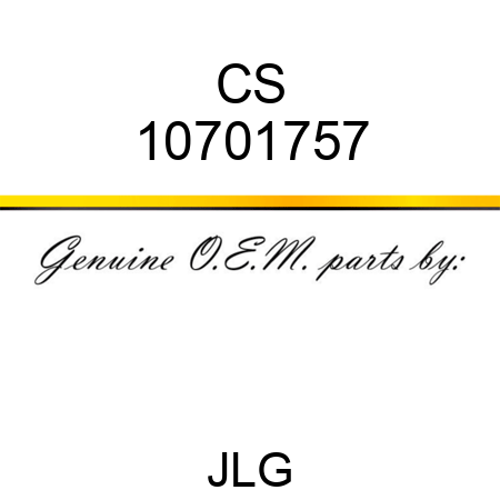 CS 10701757