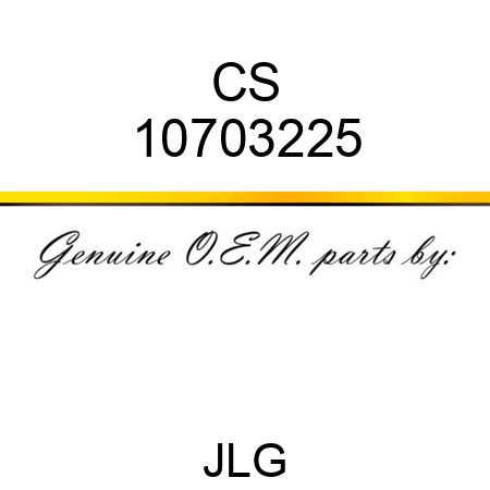 CS 10703225