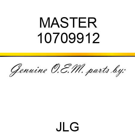 MASTER 10709912