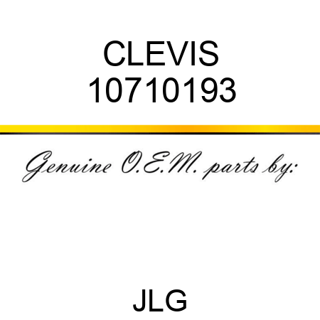 CLEVIS 10710193