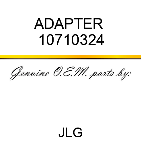 ADAPTER  10710324