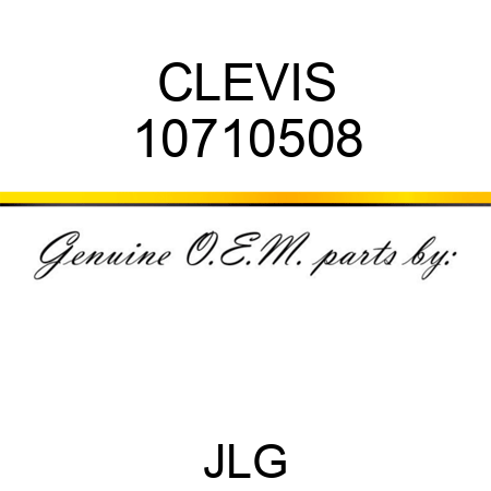 CLEVIS 10710508