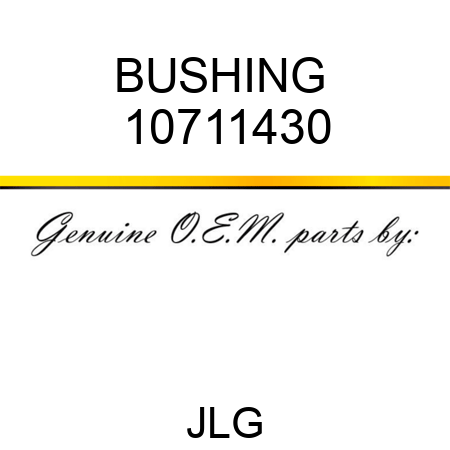 BUSHING  10711430