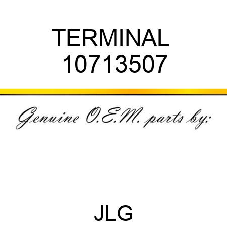 TERMINAL  10713507