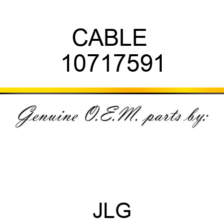 CABLE  10717591