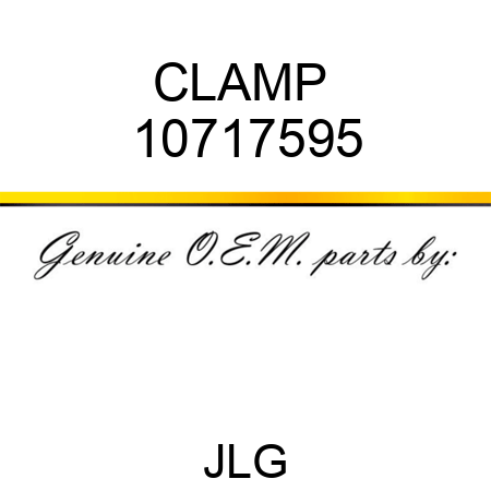 CLAMP  10717595