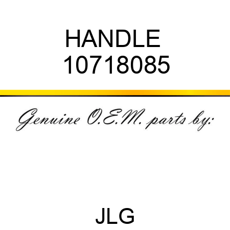 HANDLE  10718085
