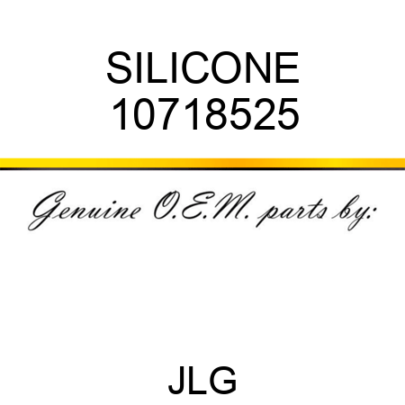 SILICONE 10718525