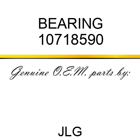 BEARING 10718590