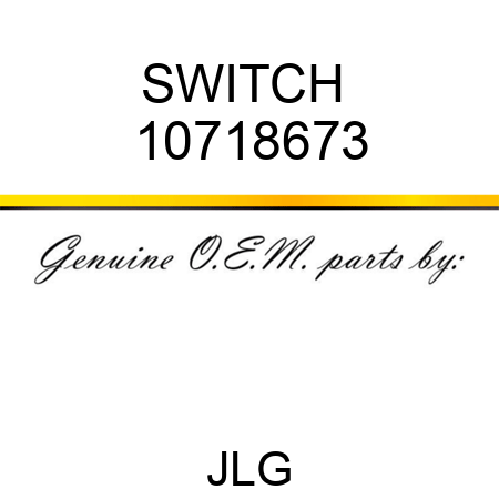 SWITCH  10718673