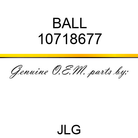BALL 10718677