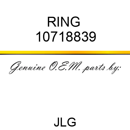 RING  10718839