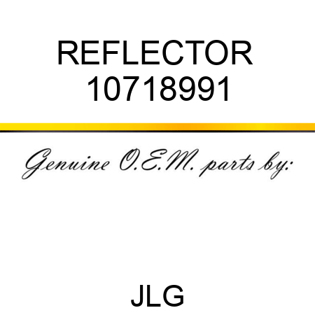 REFLECTOR  10718991