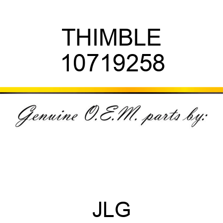 THIMBLE 10719258