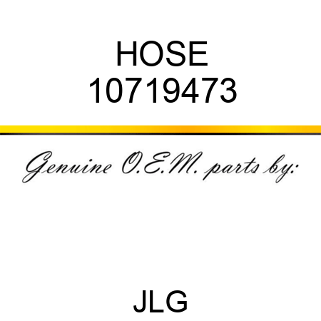 HOSE 10719473
