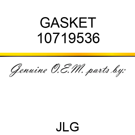GASKET 10719536