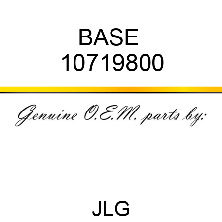 BASE  10719800