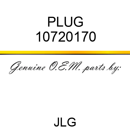 PLUG 10720170
