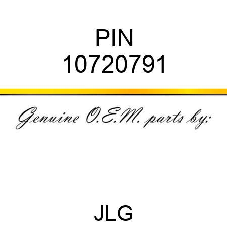 PIN 10720791