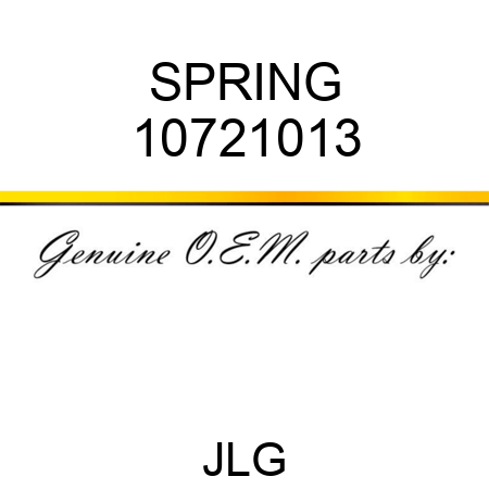 SPRING 10721013