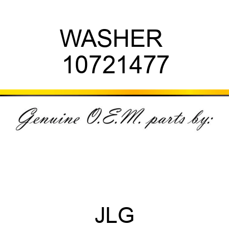 WASHER  10721477