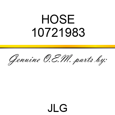 HOSE 10721983