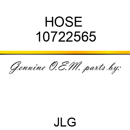 HOSE  10722565