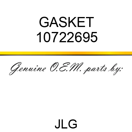 GASKET 10722695