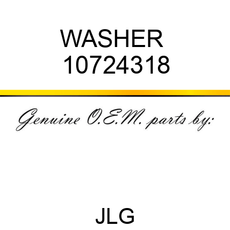 WASHER  10724318