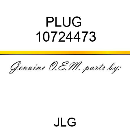 PLUG  10724473