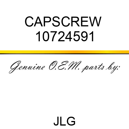 CAPSCREW  10724591