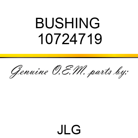 BUSHING  10724719