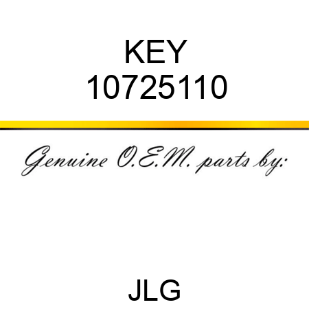 KEY 10725110