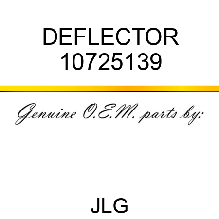 DEFLECTOR 10725139