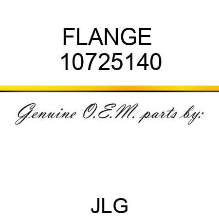 FLANGE  10725140