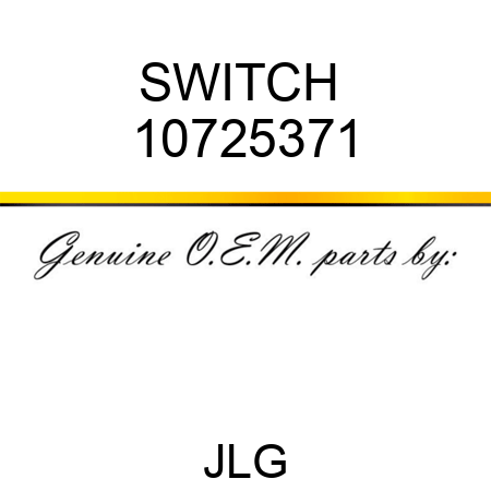SWITCH  10725371