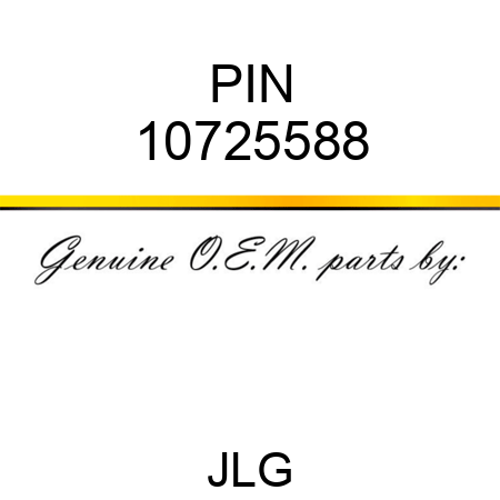 PIN 10725588