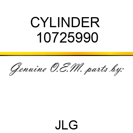 CYLINDER  10725990