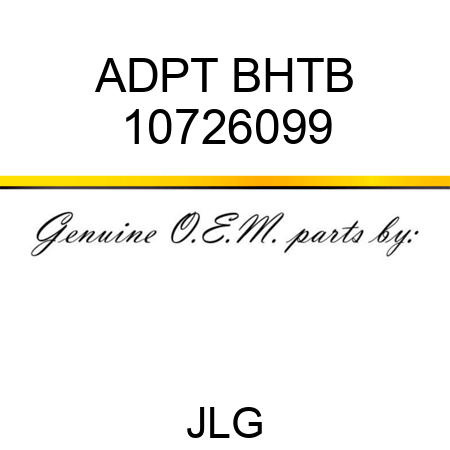 ADPT BHTB 10726099