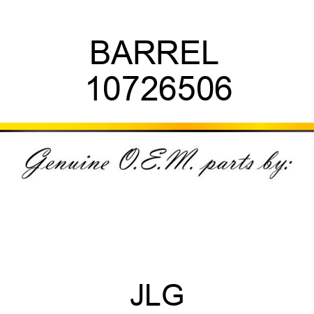 BARREL  10726506