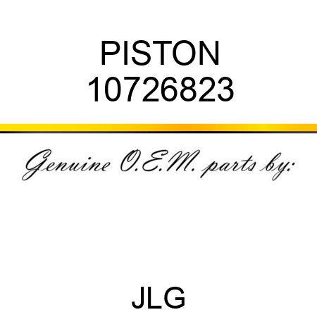 PISTON 10726823