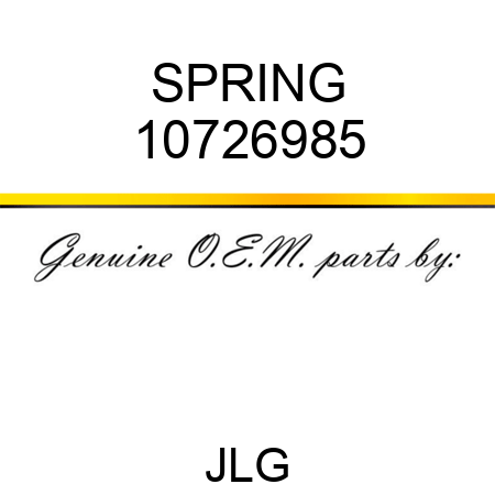 SPRING 10726985