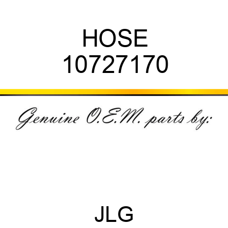 HOSE 10727170