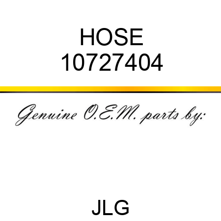 HOSE 10727404
