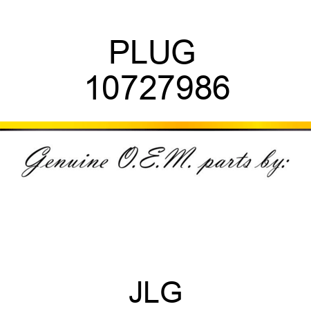 PLUG  10727986