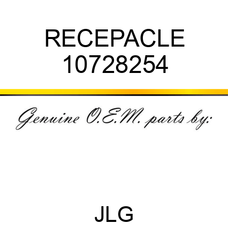 RECEPACLE 10728254