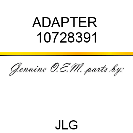 ADAPTER  10728391
