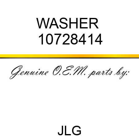 WASHER  10728414