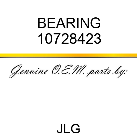 BEARING 10728423