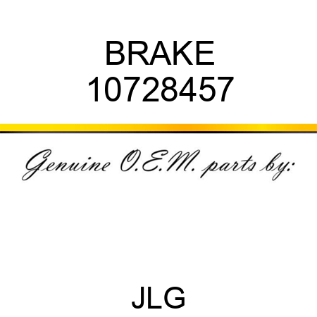 BRAKE 10728457